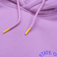 Prowler Hoodie in dusty lavender and violet - State Of Flux - State Of Flux
