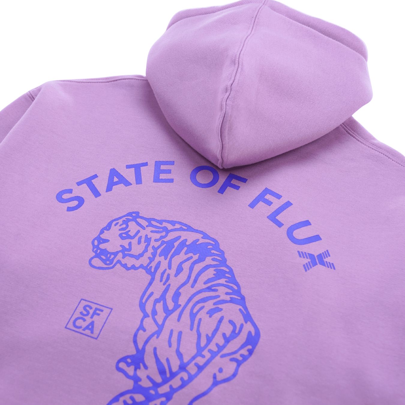 Prowler Hoodie in dusty lavender and violet - State Of Flux - State Of Flux