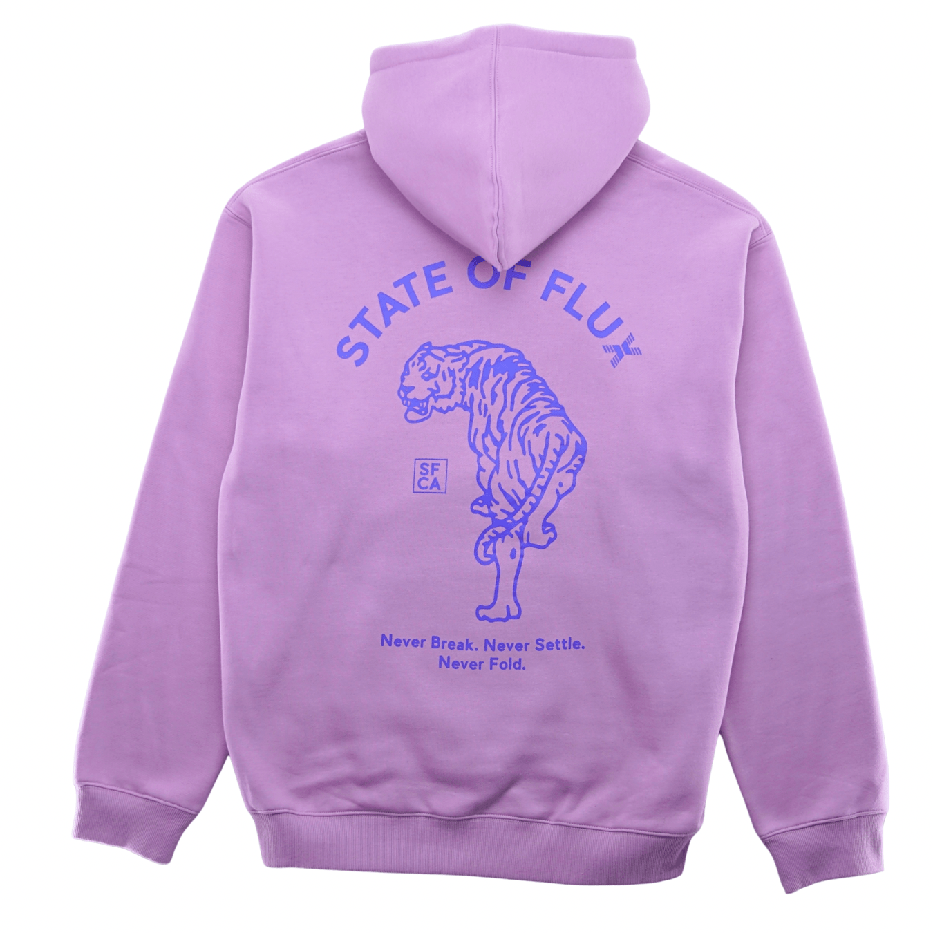 Prowler Hoodie in dusty lavender and violet - State Of Flux - State Of Flux