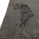 Prowler Linen Short - sleeve Button - up in charcoal - State Of Flux - State Of Flux