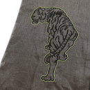 Prowler Linen Short - sleeve Button - up in charcoal - State Of Flux - State Of Flux