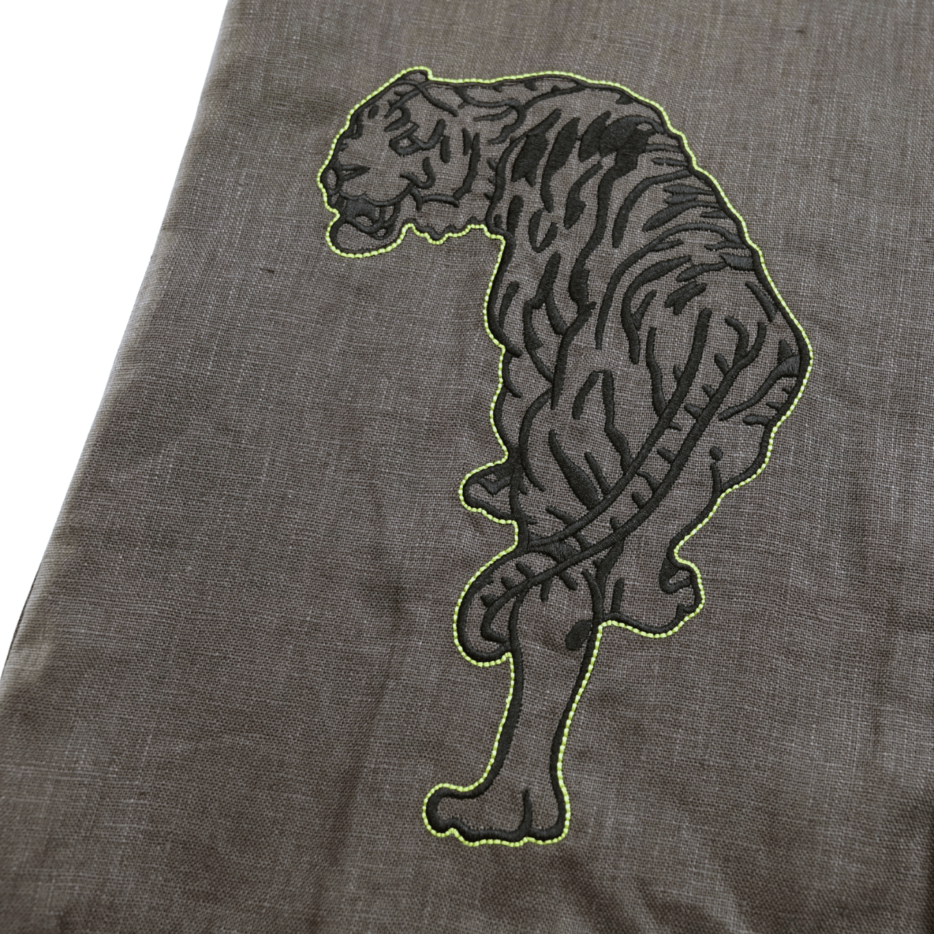 Prowler Linen Short - sleeve Button - up in charcoal - State Of Flux - State Of Flux