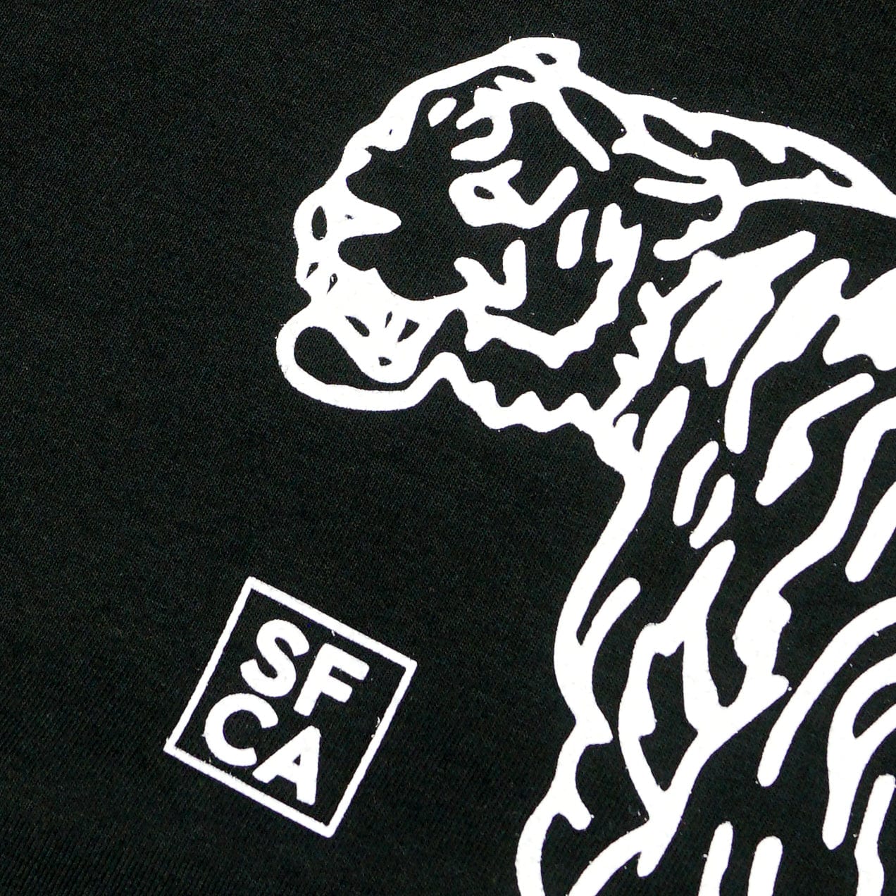 Prowler Tee in black and white - State Of Flux - State Of Flux