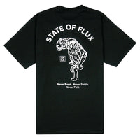 Prowler Tee in black and white - State Of Flux - State Of Flux