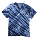 Prowler Tee in black tiger tie - dye - State Of Flux - State Of Flux