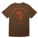 Prowler Tee in brown - State Of Flux - State Of Flux