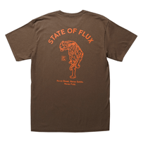 Prowler Tee in brown - State Of Flux - State Of Flux