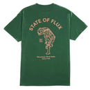 Prowler Tee in forest green and copper - State Of Flux - State Of Flux