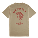 Prowler Tee in light sand - State Of Flux - State Of Flux
