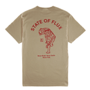 Prowler Tee in light sand - State Of Flux - State Of Flux