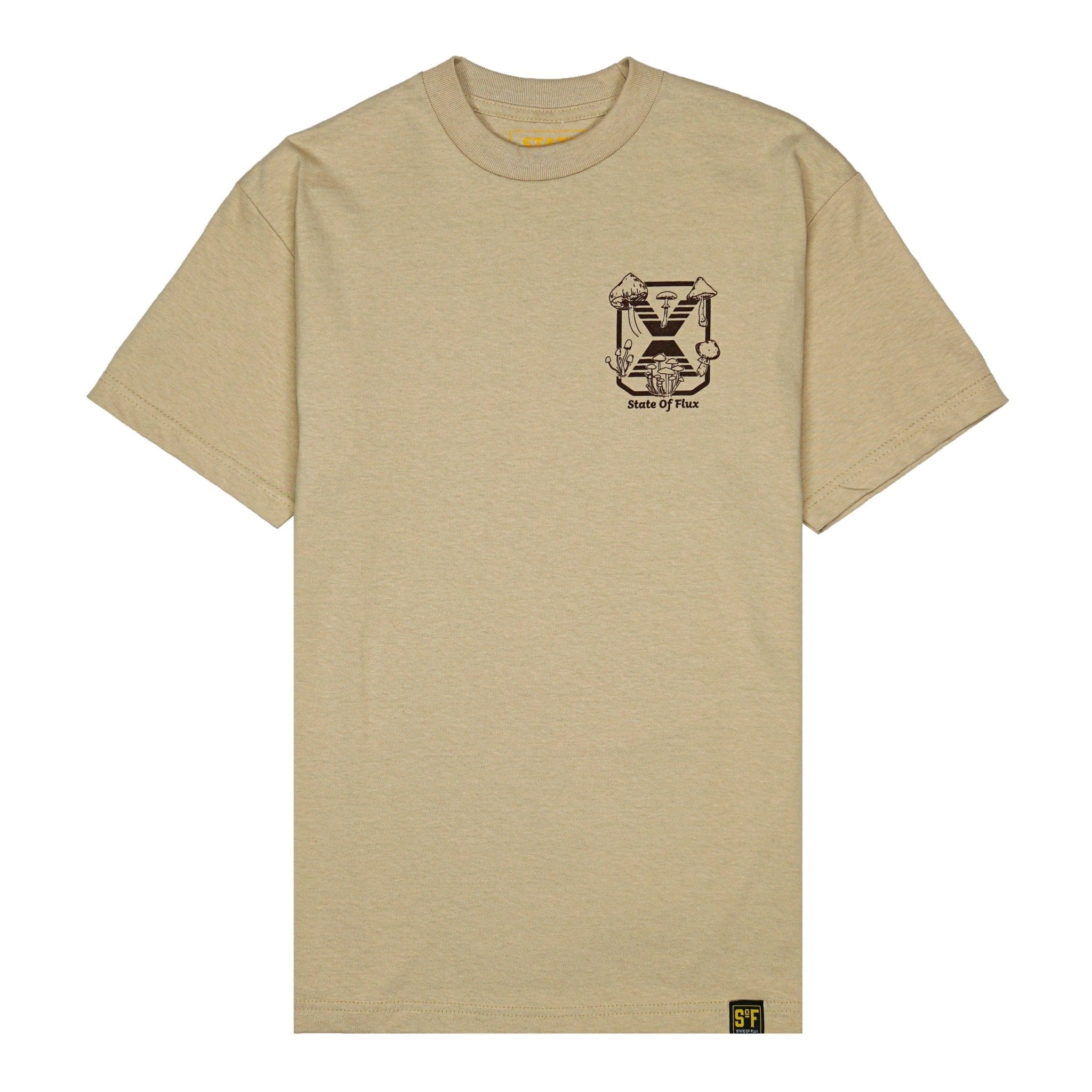 Psychedelic Therapy Tee in khaki