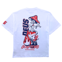 Puffy Love Tee in vintage white - Deus ex Machina - State Of Flux