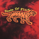 Pursue Hoodie in red tie - dye - State Of Flux - State Of Flux