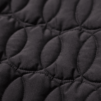 Quilted Baseball Chef Pants in black - Cookman - State Of Flux