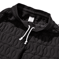 Quilted Baseball Chef Pants in black - Cookman - State Of Flux