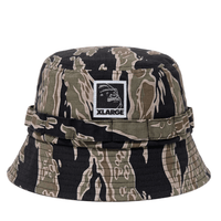 Ripstop Label Bucket Hat in tiger camo - XLARGE - State Of Flux