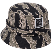 Ripstop Label Bucket Hat in tiger camo - XLARGE - State Of Flux