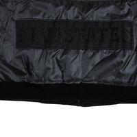 Road Crew Reversible Souvenir Jacket in black - Devá States - State Of Flux