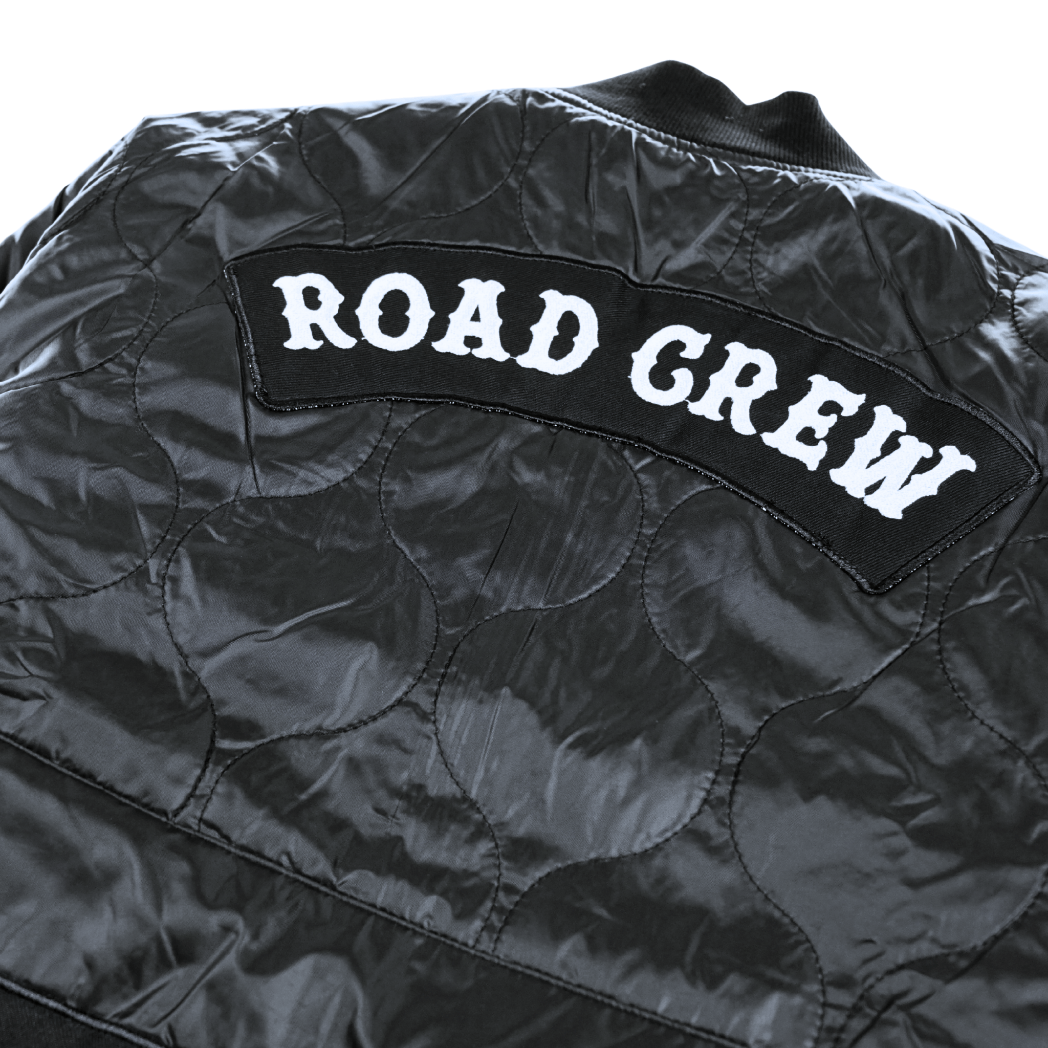 Road Crew Reversible Souvenir Jacket in black - Devá States - State Of Flux