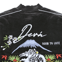 Road Crew Reversible Souvenir Jacket in black - Devá States - State Of Flux