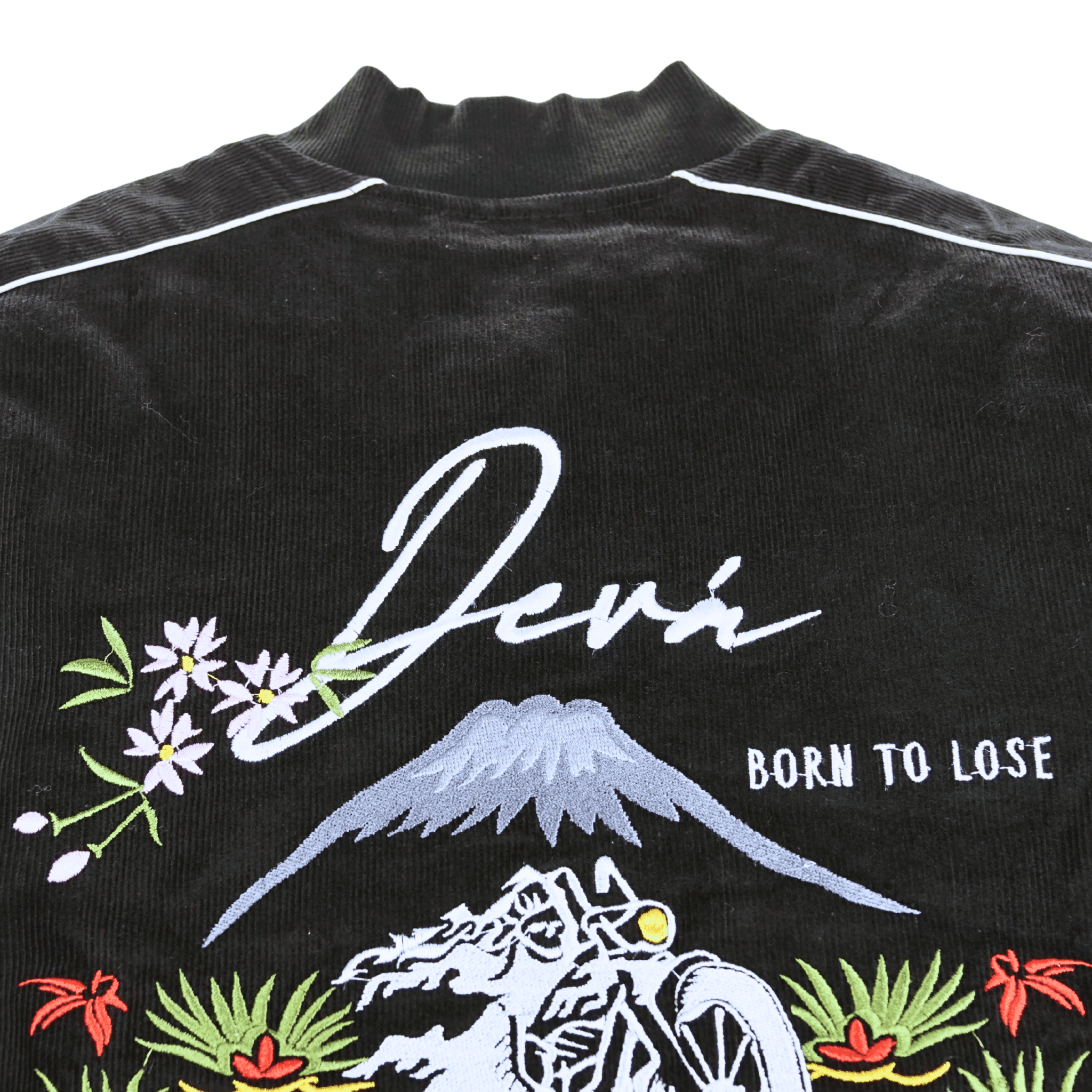 Road Crew Reversible Souvenir Jacket in black - Devá States - State Of Flux