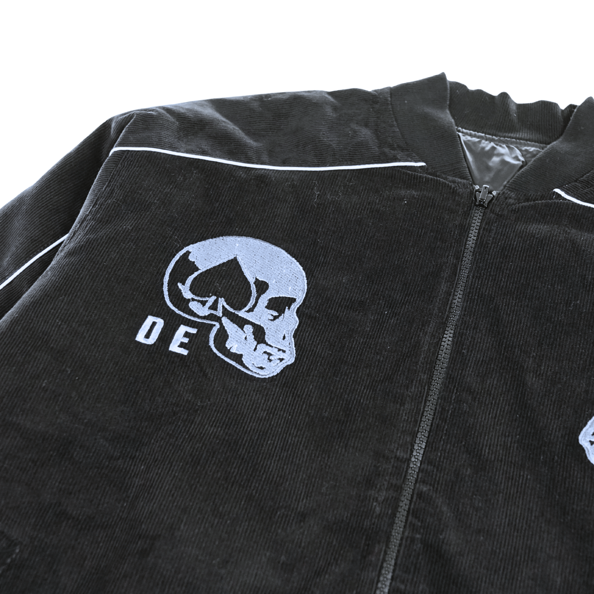 Road Crew Reversible Souvenir Jacket in black