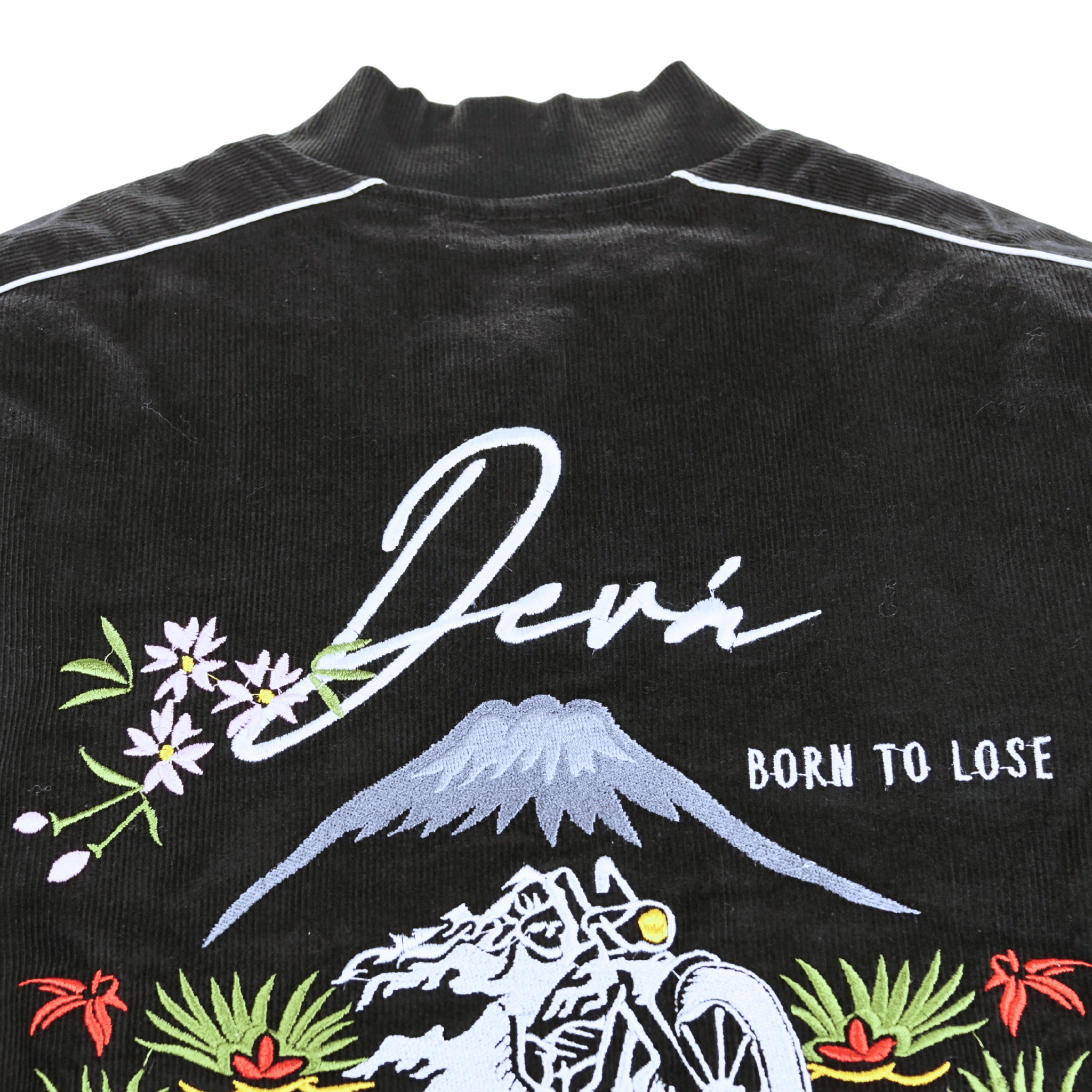 Road Crew Reversible Souvenir Jacket in black - Devá States - State Of Flux