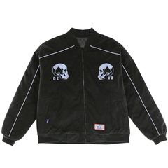 Road Crew Reversible Souvenir Jacket in black