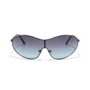Ruse Sunglasses in polished pewter and turquoise - Szade - State Of Flux
