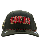San Francisco 49ers 2025 Rivalries Collection 9Seventy Snapback Hat in black and scarlet - New Era - State Of Flux