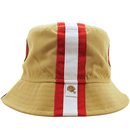 San Francisco 49ers Helmet Bucket Hat in gold and scarlet - New Era - State Of Flux