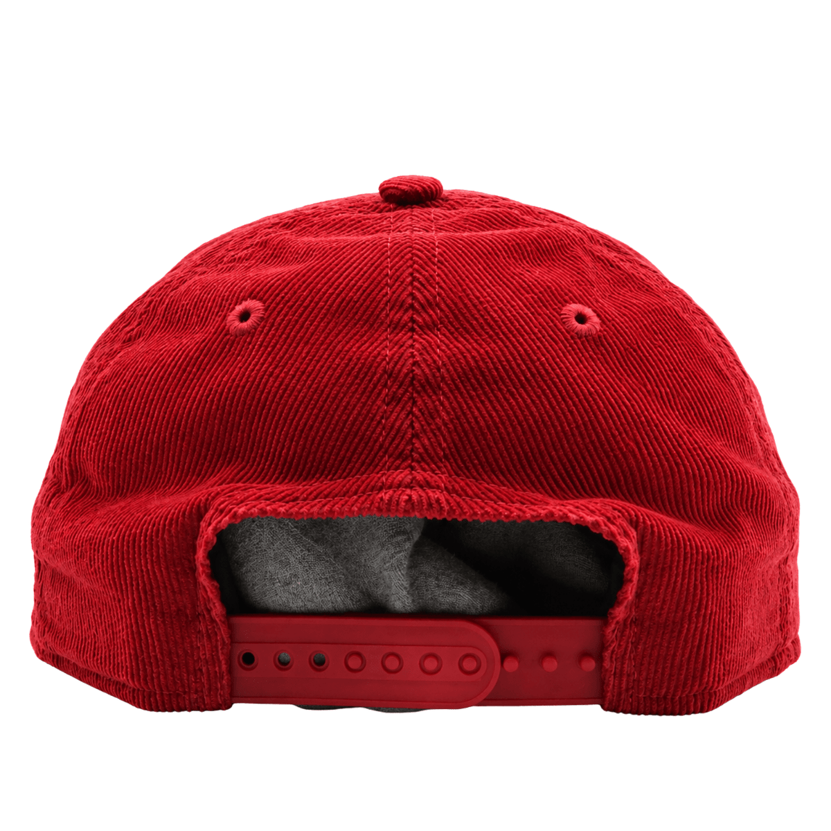 San Francisco 49ers Super Bowl XXIV Embossed 9Forty A-Frame Snapback Hat in scarlet corduroy - New Era - State Of Flux