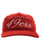 San Francisco 49ers Team Script 19Twenty Snapback Hat in cardinal and white - New Era - State Of Flux