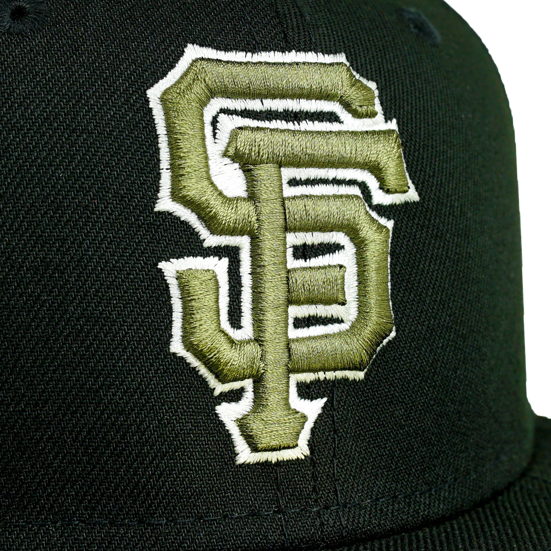 San Francisco Giants 25th Anniversary Botanical 59Fifty Fitted Hat in black