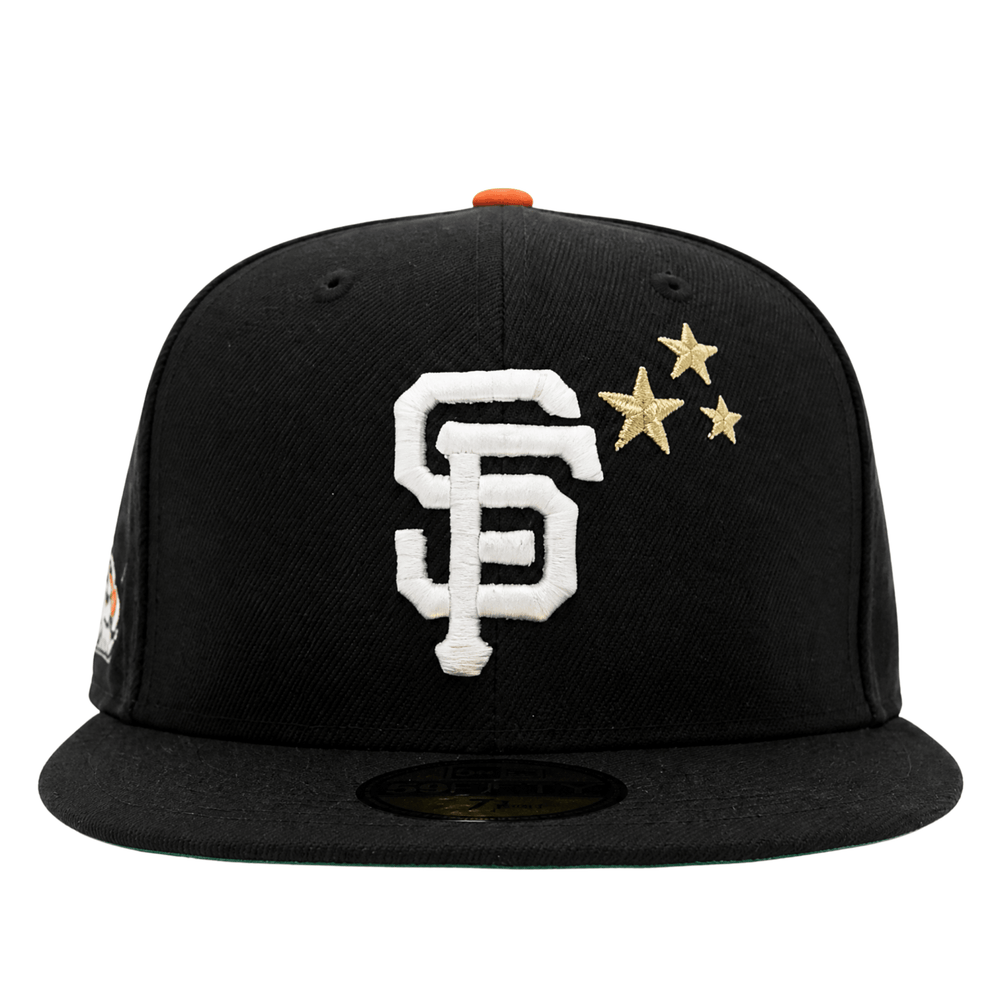San Francisco Giants All Star Splash City 59Fifty Fitted Hat in black and glow white