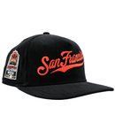 San Francisco Giants All-Star Trolley Corduroy 19Twenty Snapback Hat in black and orange - New Era - State Of Flux
