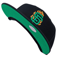 San Francisco Giants Burnin' Green 59Fifty Fitted Hat in black and metallic green - New Era - State Of Flux