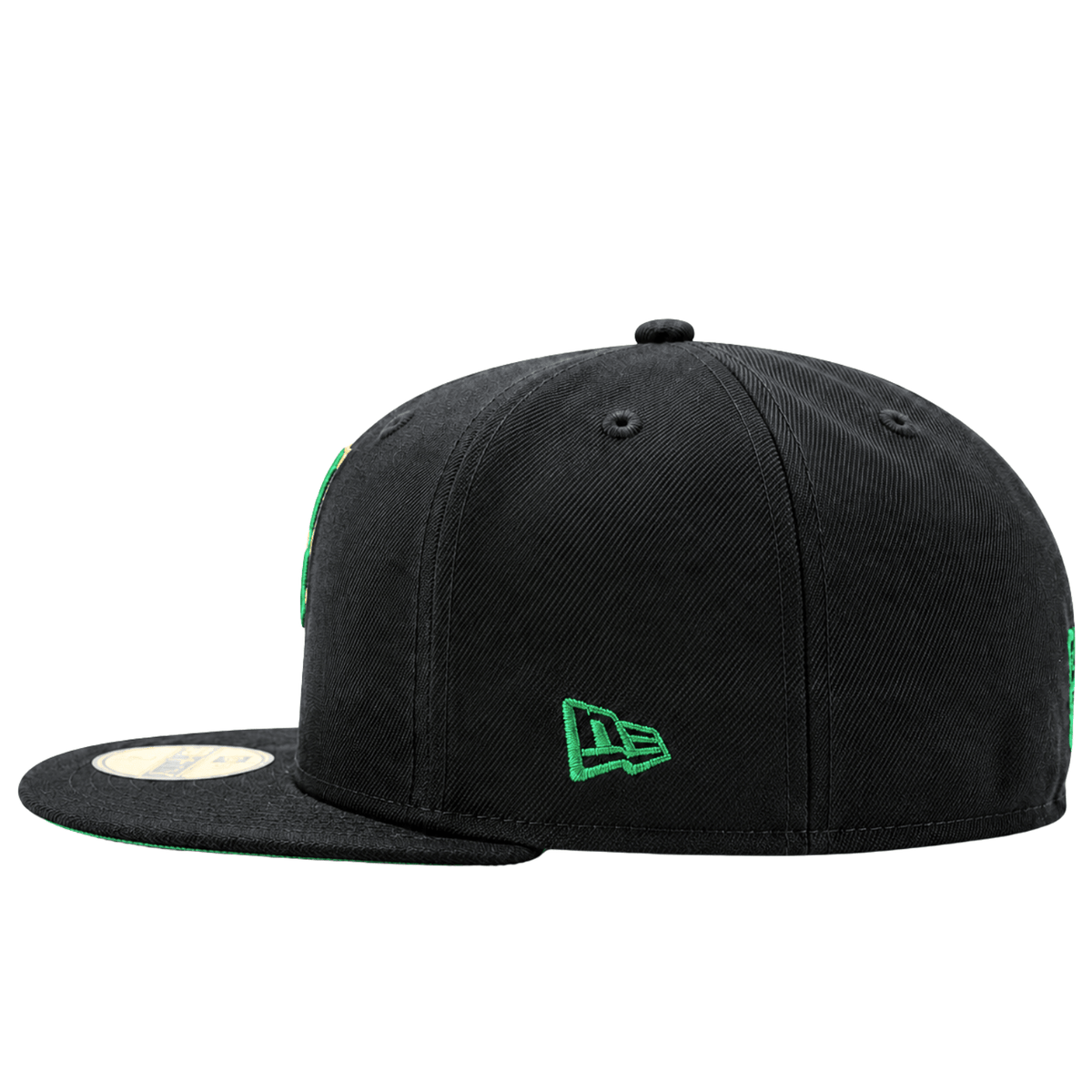 San Francisco Giants Burnin' Green 59Fifty Fitted Hat in black and metallic green - New Era - State Of Flux