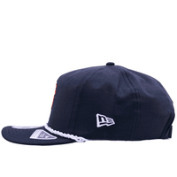San Francisco Giants Pearl Rope Golfer Strapback Hat in black and orange - New Era - State Of Flux