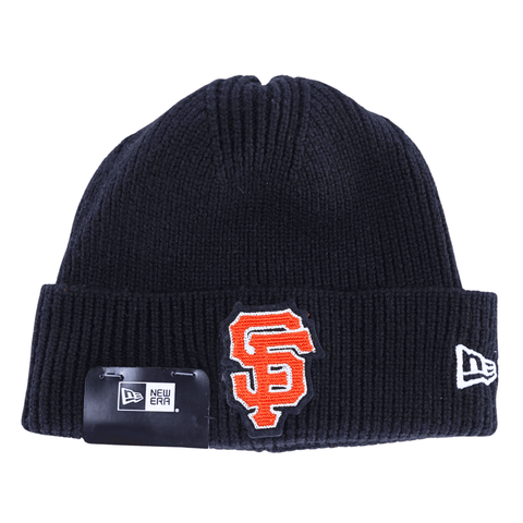 San Francisco Giants Skull Knit Wool Beanie in black