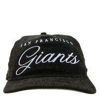 San Francisco Giants Team Script 19Twenty Snapback Hat in black and white - New Era - State Of Flux