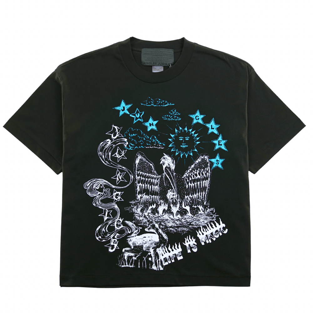 Scribbles Tee in black