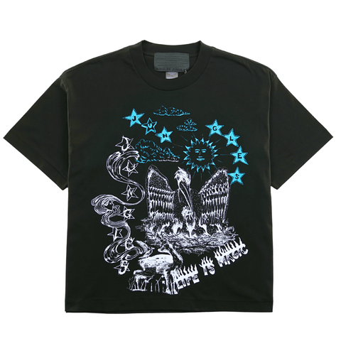 Scribbles Tee in black