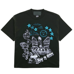 Scribbles Tee in black