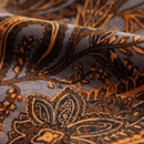 Semiwide Corduroy Chef Pants in paisley brown - Cookman - State Of Flux