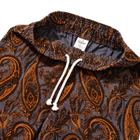 Semiwide Corduroy Chef Pants in paisley brown - Cookman - State Of Flux