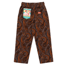 Semiwide Corduroy Chef Pants in paisley brown - Cookman - State Of Flux
