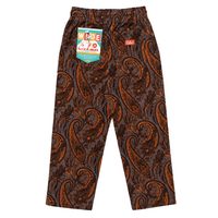 Semiwide Corduroy Chef Pants in paisley brown - Cookman - State Of Flux