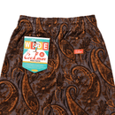 Semiwide Corduroy Chef Pants in paisley brown - Cookman - State Of Flux