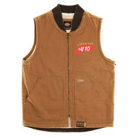 SF Dough Dickies Vest in brown duck - Dickies - State Of Flux
